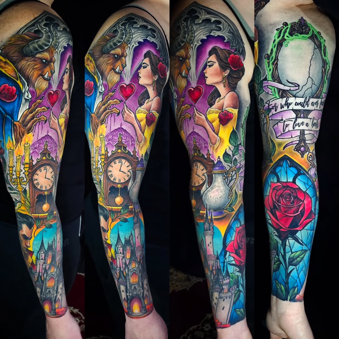 Beauty Beast Sleeve
