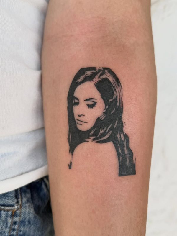 Black Gray Portrait