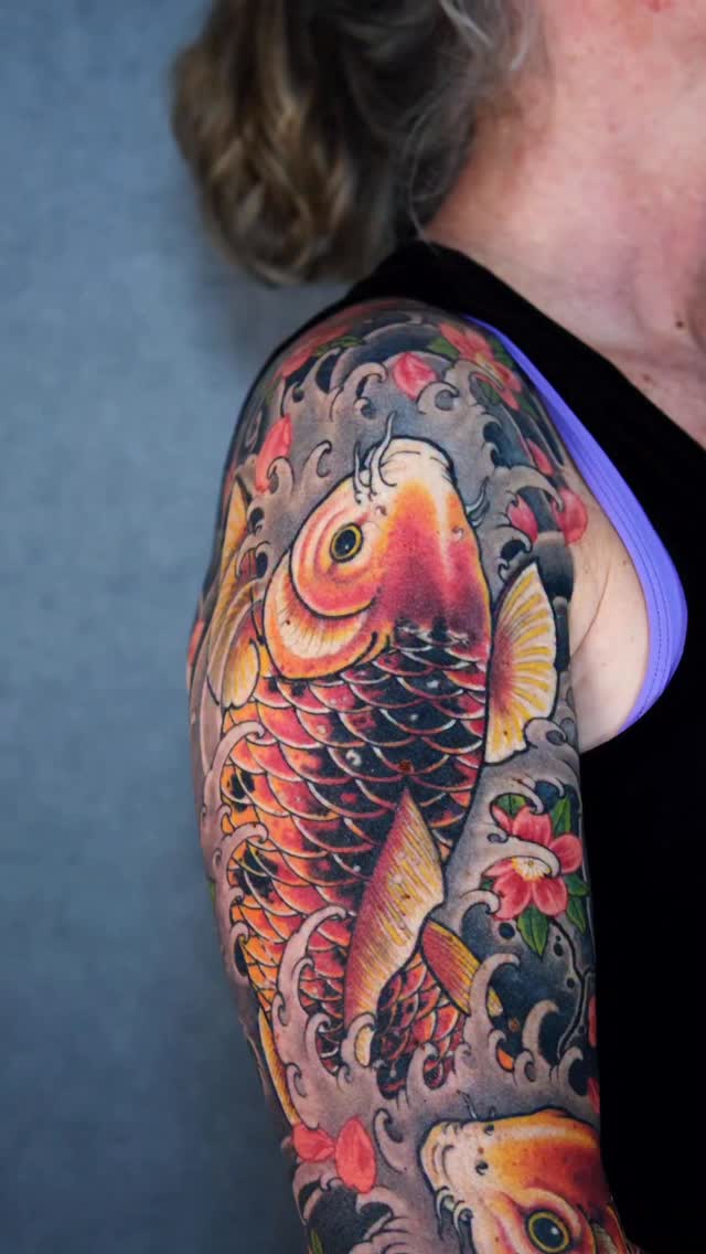 Koi Fish Sleeve