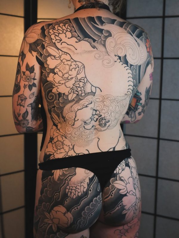 Japanese Backpiece