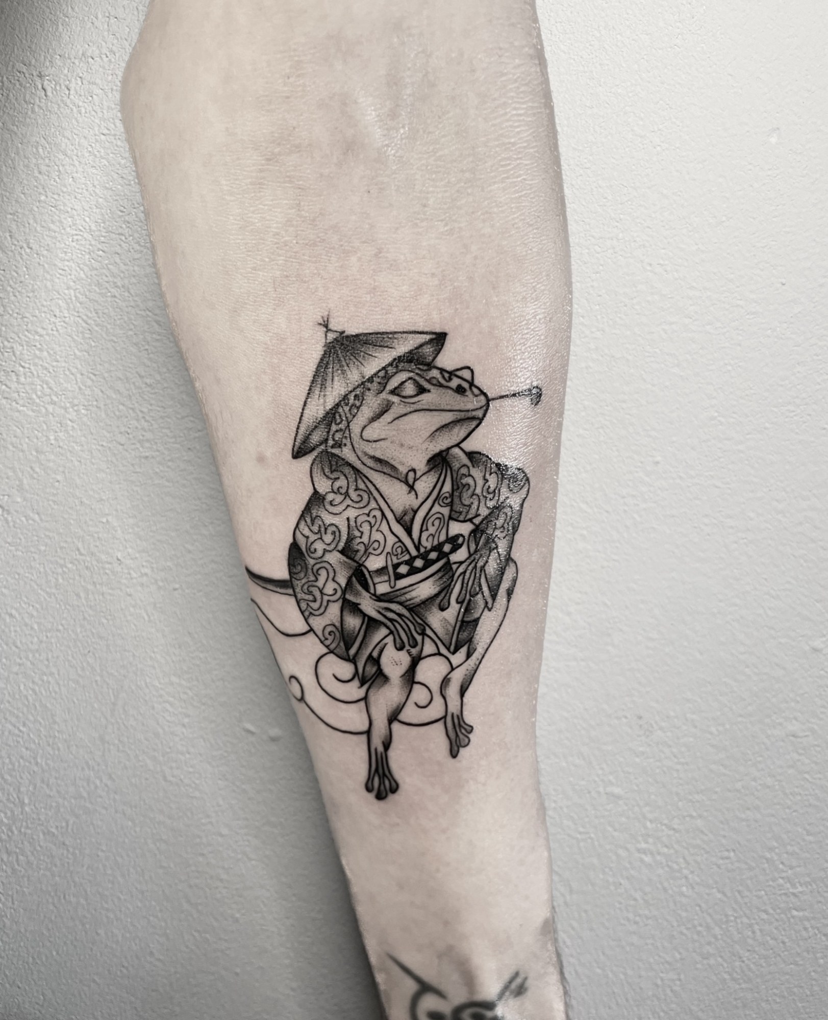 Samurai Frog
