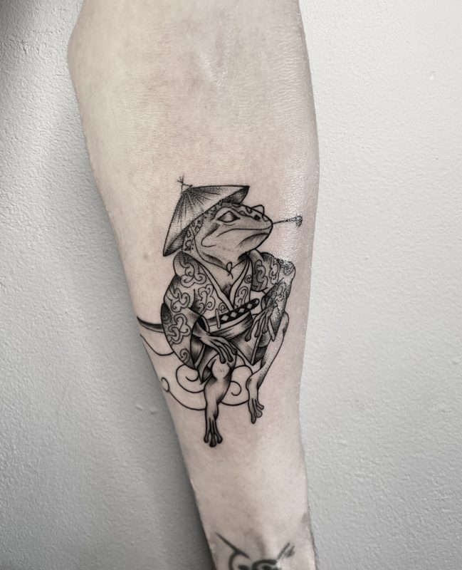 Samurai Frog