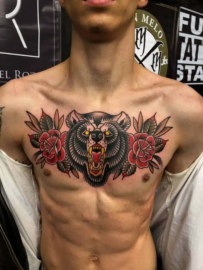 Bear Rose Chest