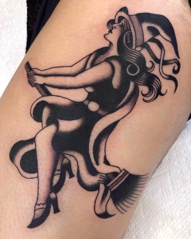 Witch on Broom