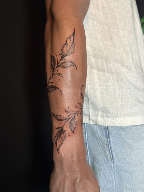 Delicate Leaf Branch