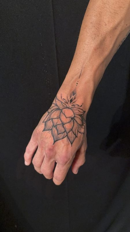 Dotwork Floral