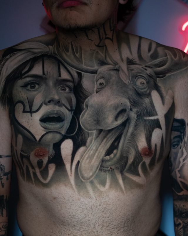 Surprised Woman Moose