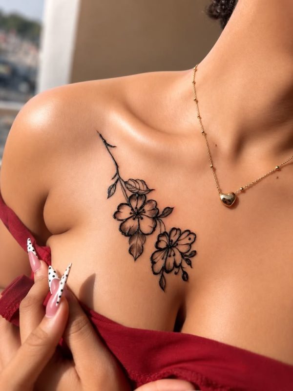 Floral Collarbone