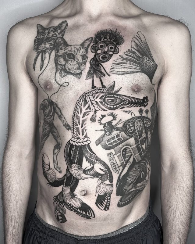 Surreal Creature Collage