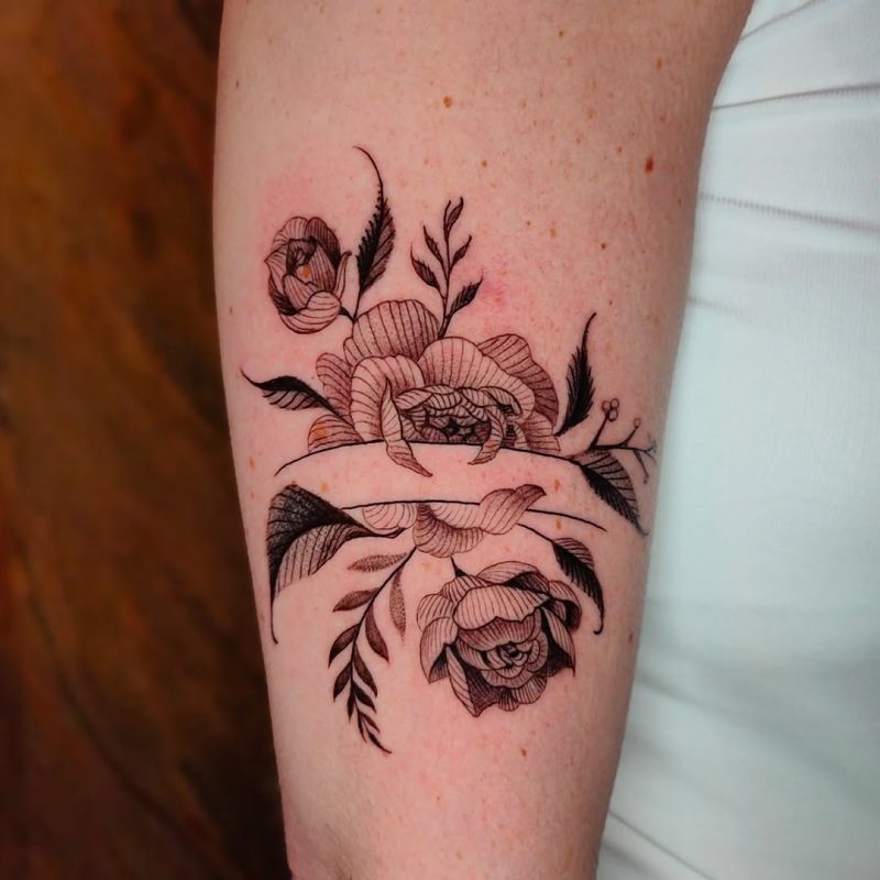 Floral Etching