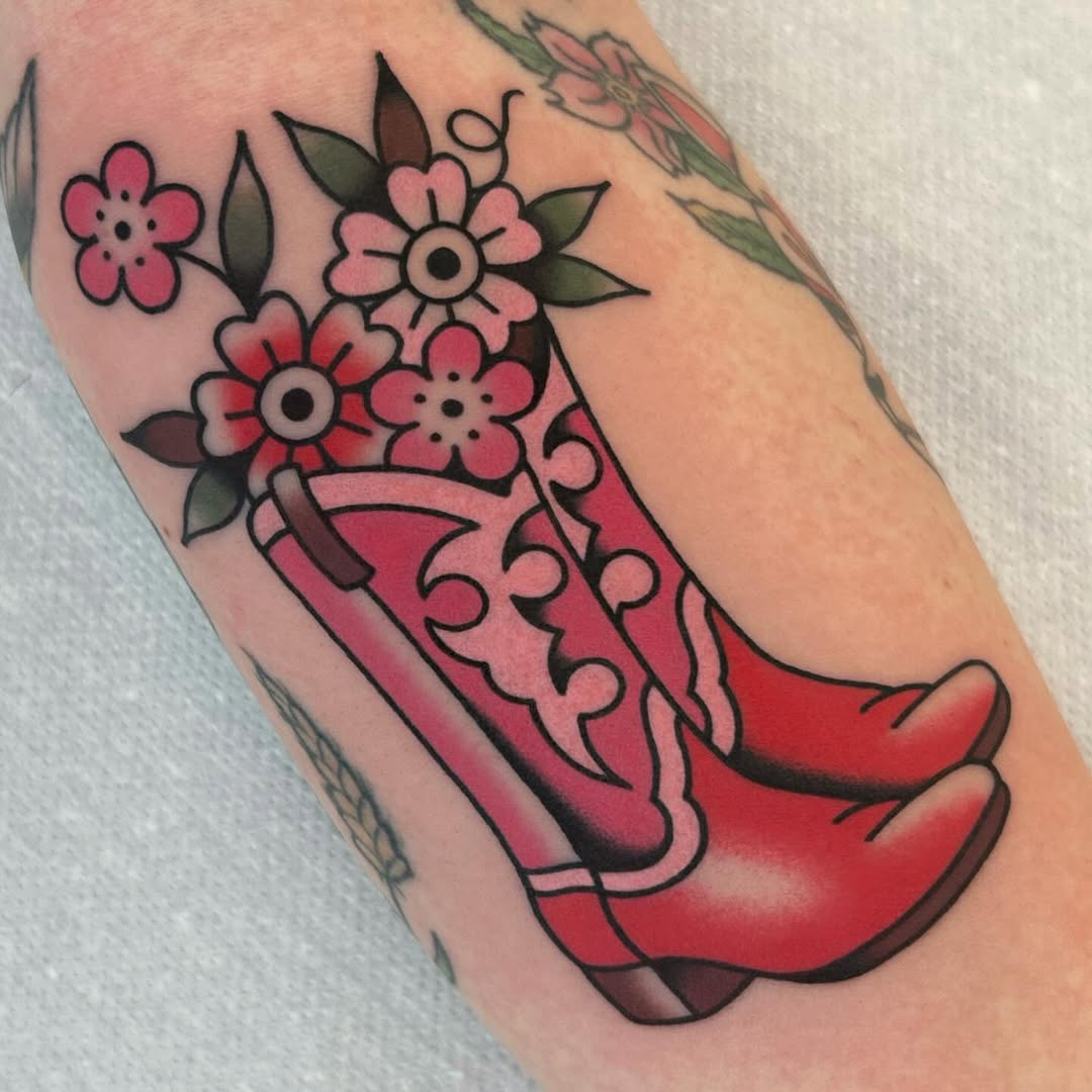 Floral Cowboy Boots