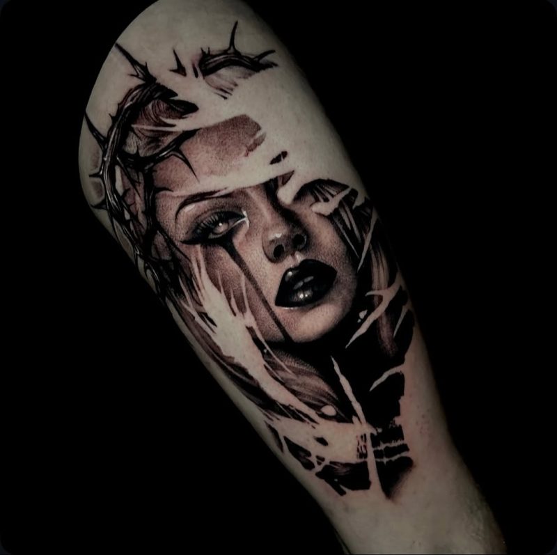 Tearful Portrait