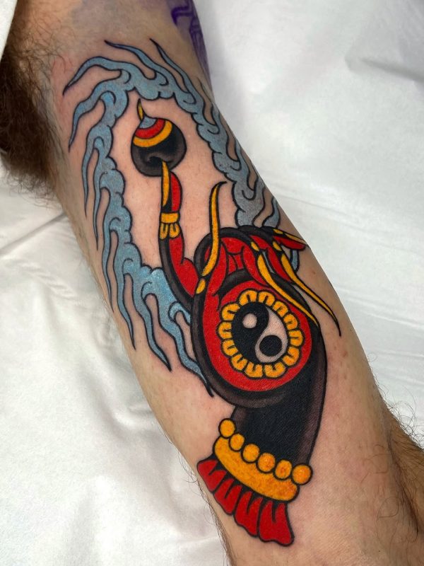 Flaming Hand