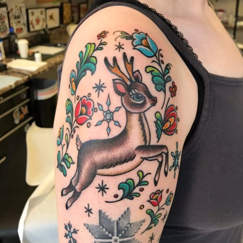 Colorful Deer