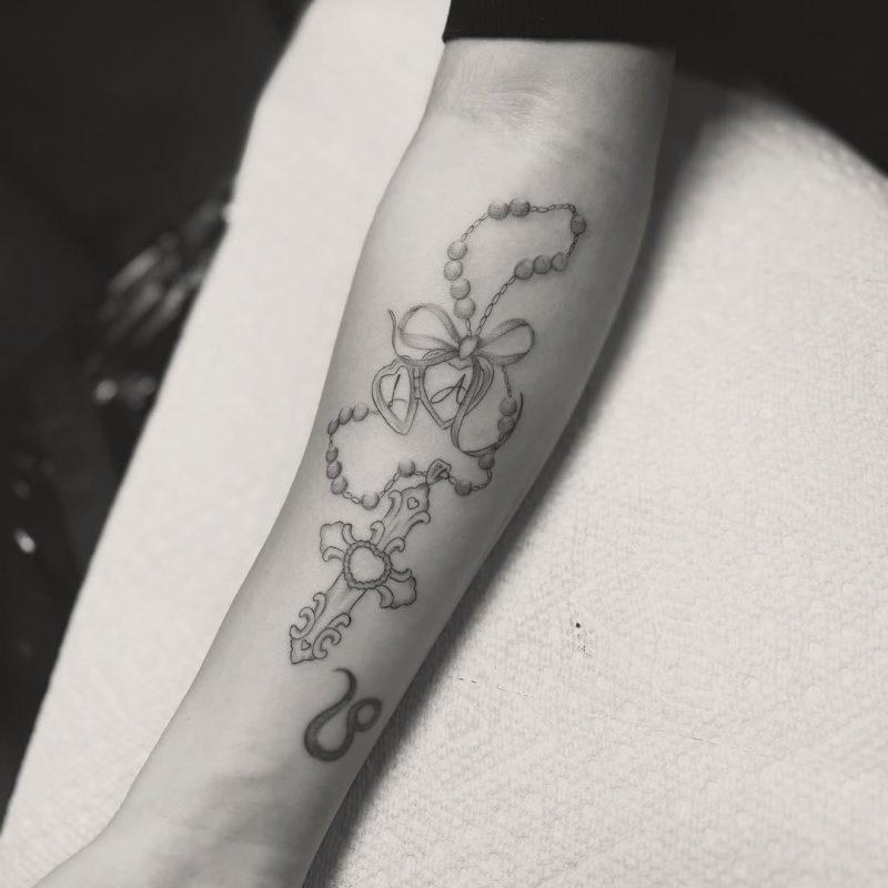 Rosary Cross