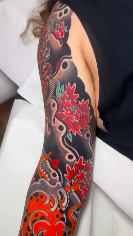 Japanese Floral Sleeve