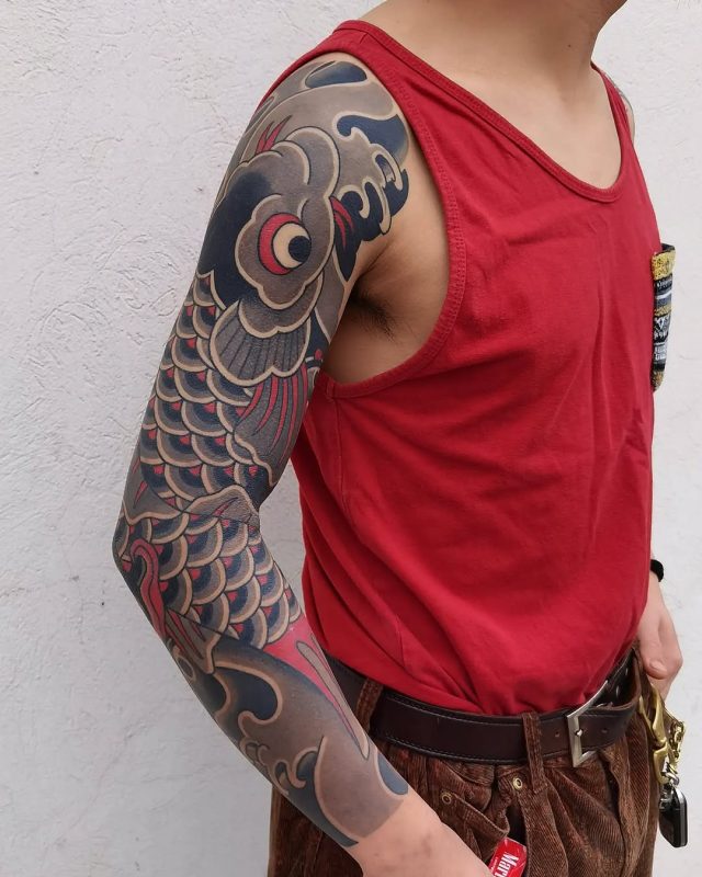 Koi Fish Sleeve
