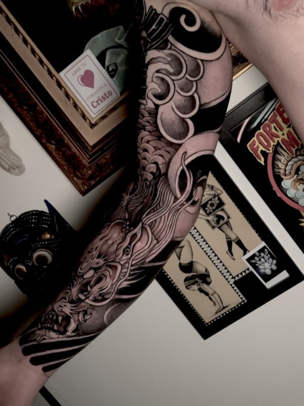 Japanese Dragon Sleeve