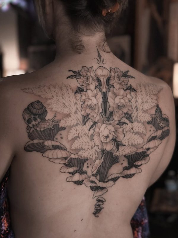 Floral Skull