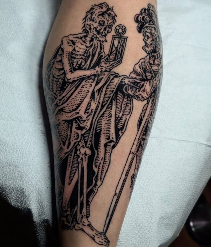 Skeleton Hourglass