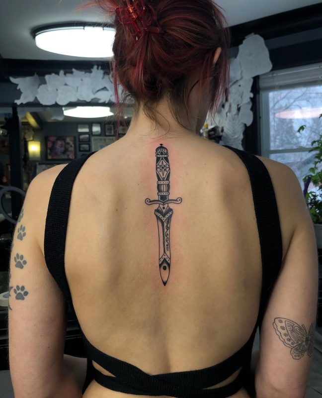 Ornate dagger