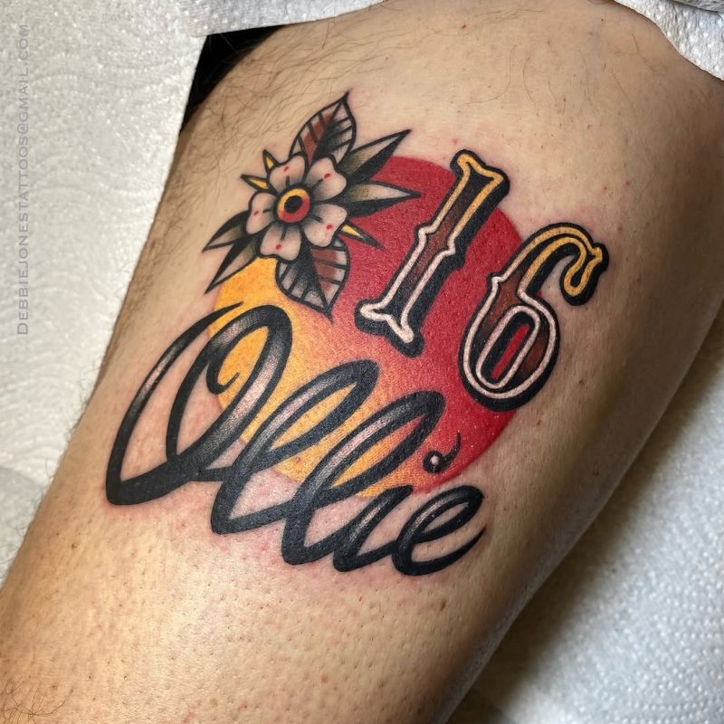 Traditional Name Tattoo