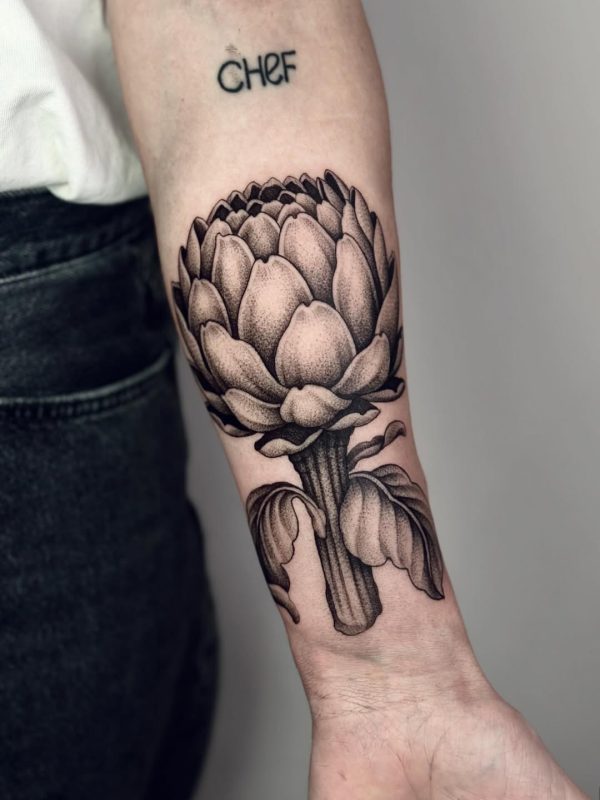 Dotwork Artichoke