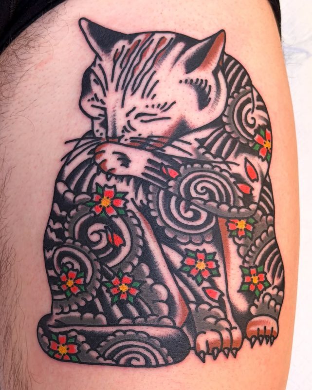 Patterned Cat
