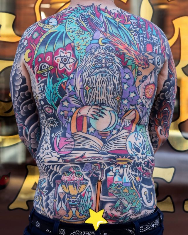 Wizard Backpiece