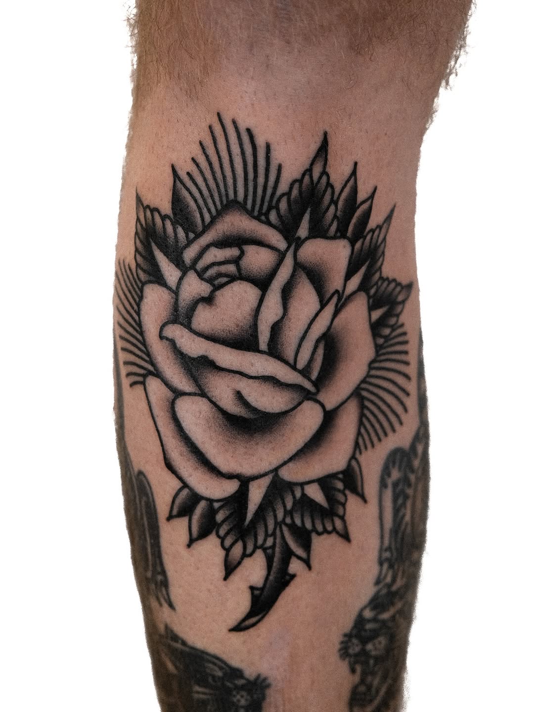 Blackwork Rose