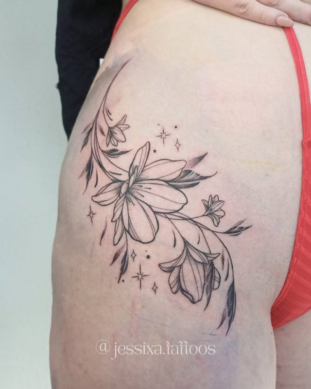 Floral Fine Line