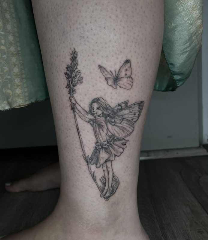 Fairy and Butterfly