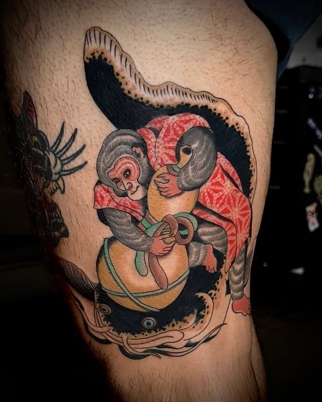 Monkey and Gourd