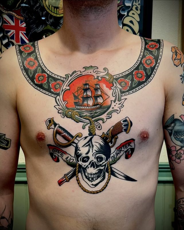 Pirate Chest Piece