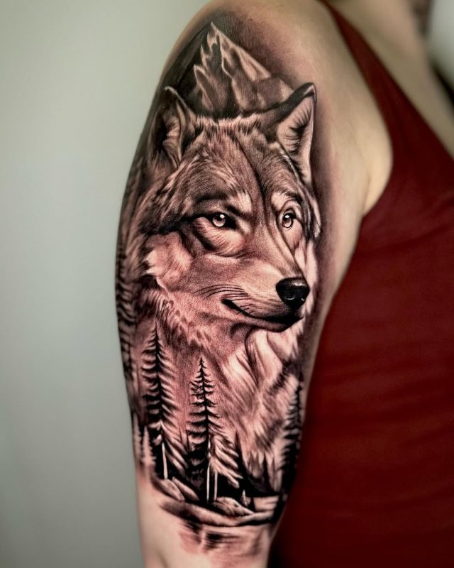 Wolf Landscape