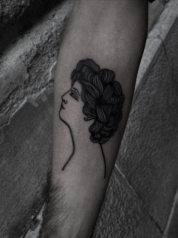 Profile Line Portrait