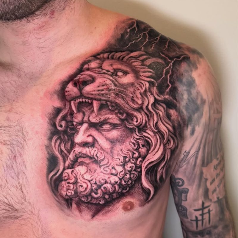 Lion Head Portrait