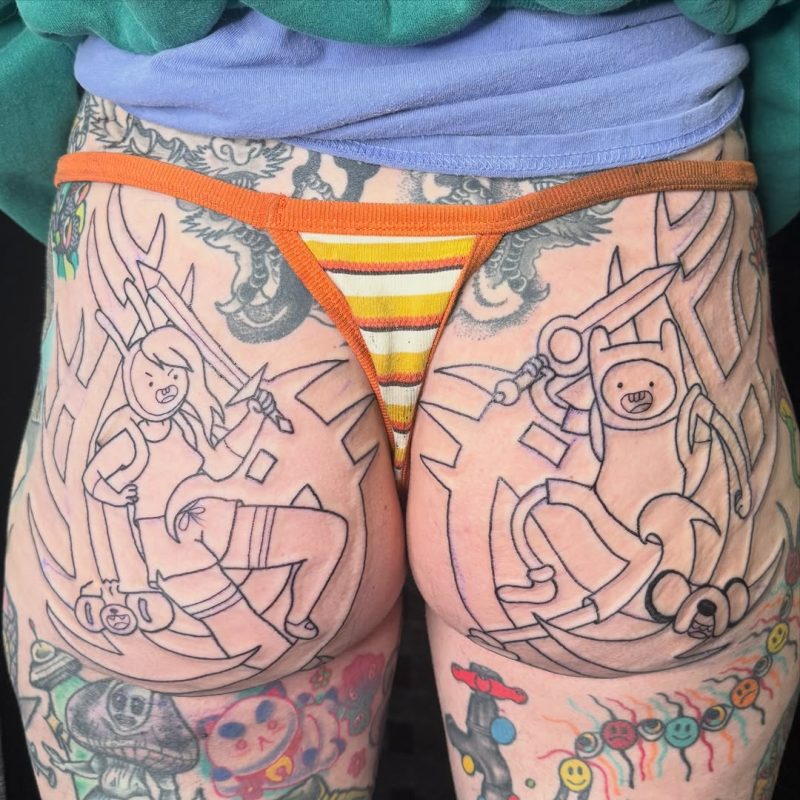 Adventure Time Outline