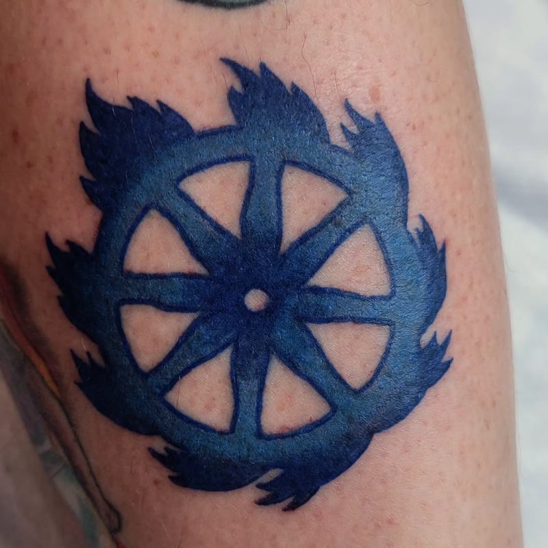 Flaming Wheel