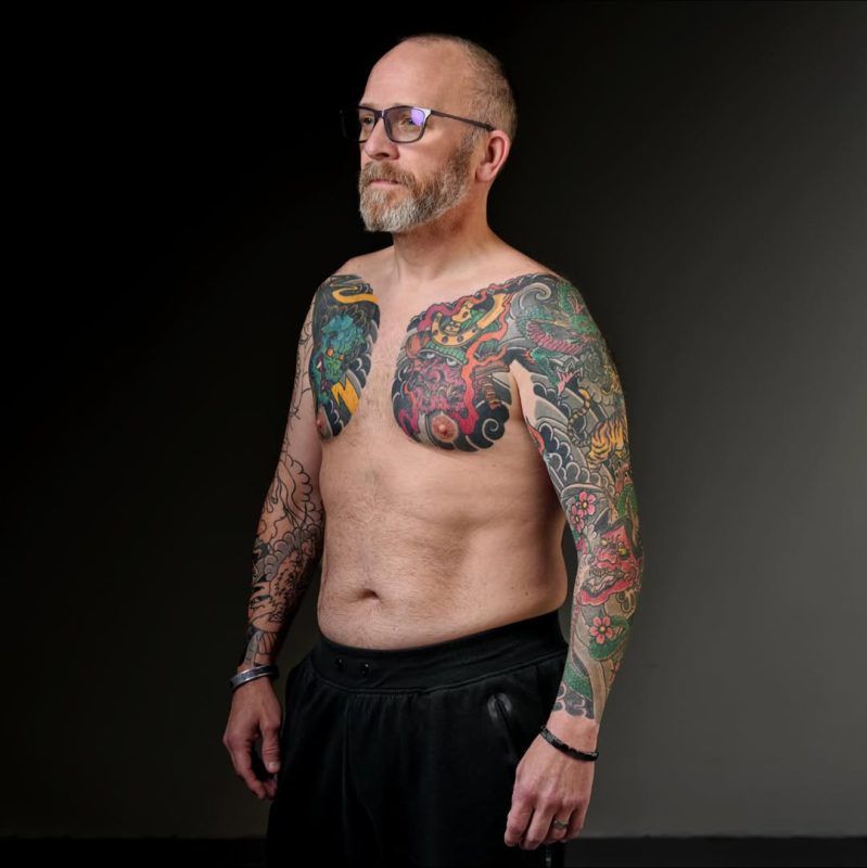 Japanese Chest Piece