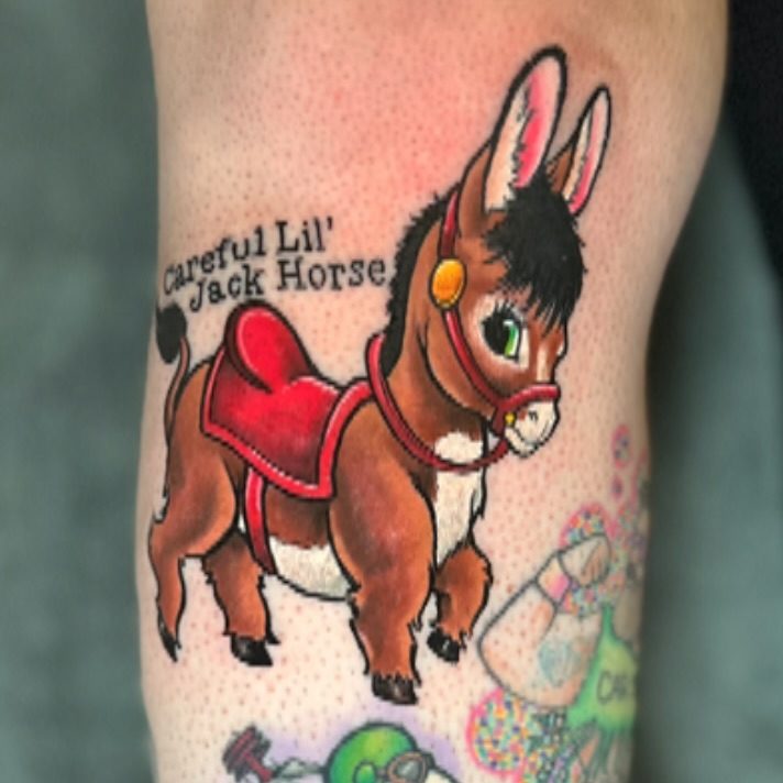 Cartoon Jack Horse