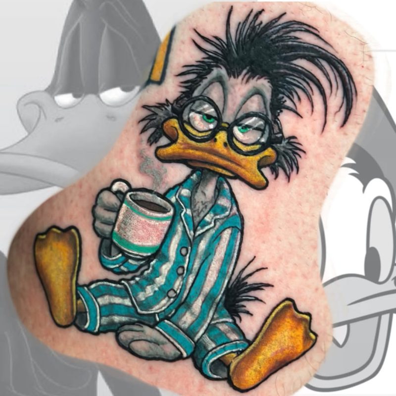Sleepy Duck