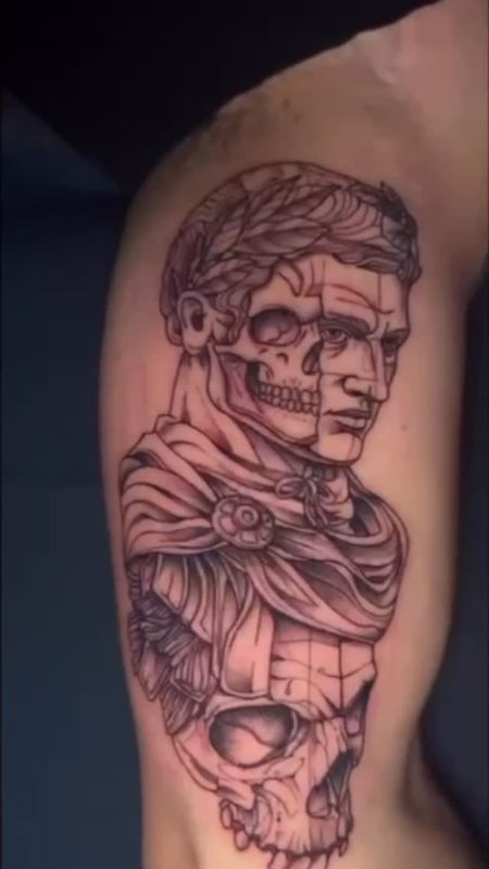 Roman Skull Portrait