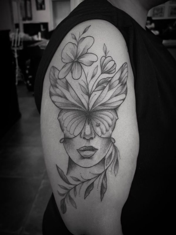 Butterfly Face