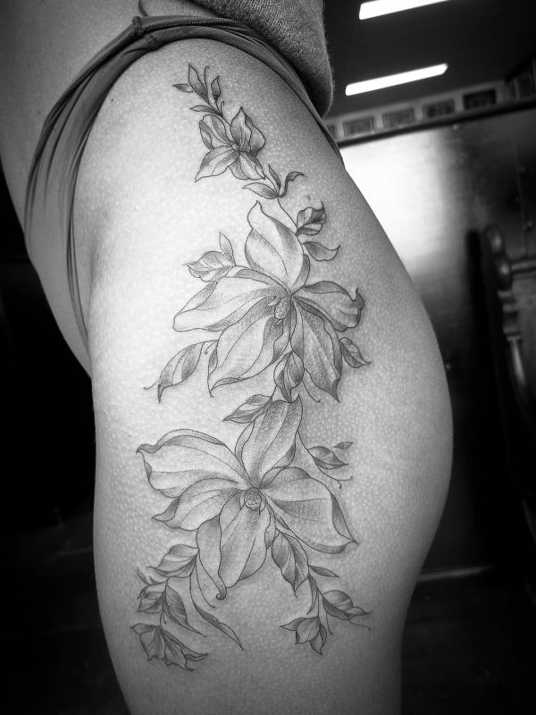 Floral Fine Line