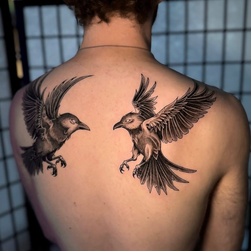 Flying Ravens