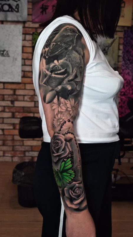 Realistic Nature Sleeve
