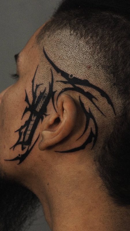 Tribal Face Marking