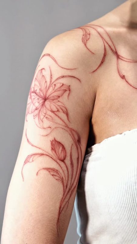 Delicate floral