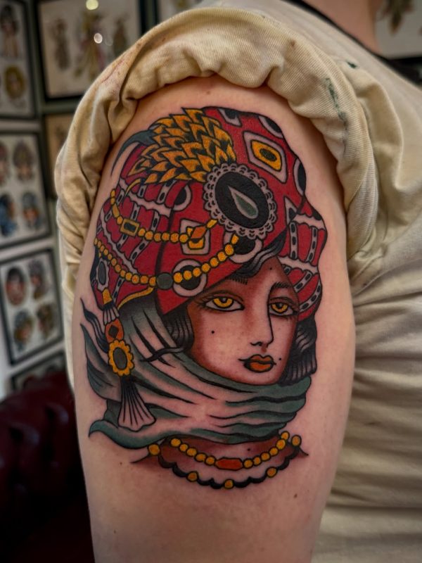 Decorated Lady